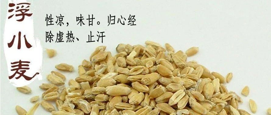 每日学一味中药－－浮小麦 Fuxiaomai